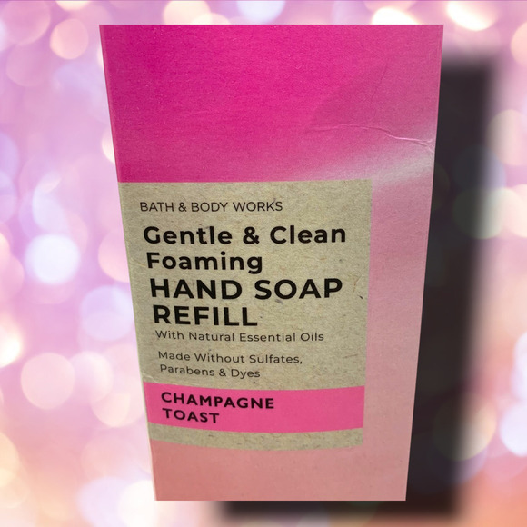 NEW Bath & Body Works Champagne Toast Refill Gentle Foaming Hand Soap 32 oz - Picture 2 of 5